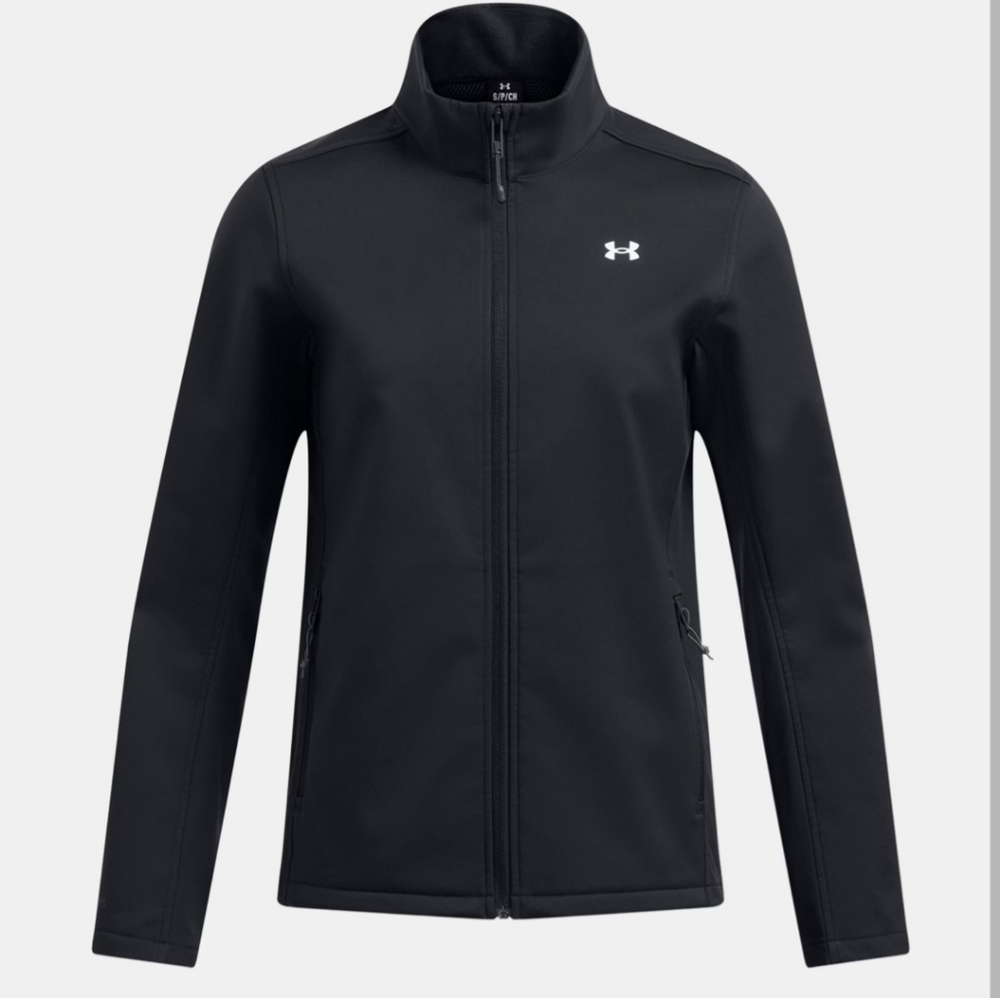 NWT Under Armour Black Full-Zip Jacket Size Small